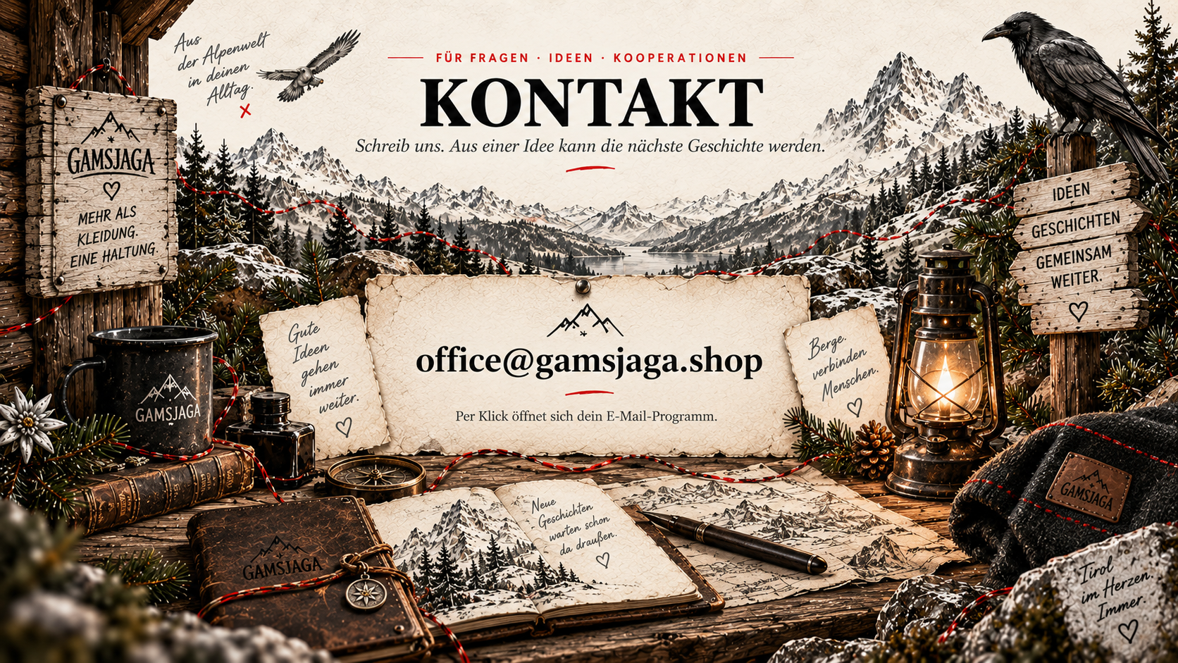 GAMSJAGA Kontakt – office@gamsjaga.shop